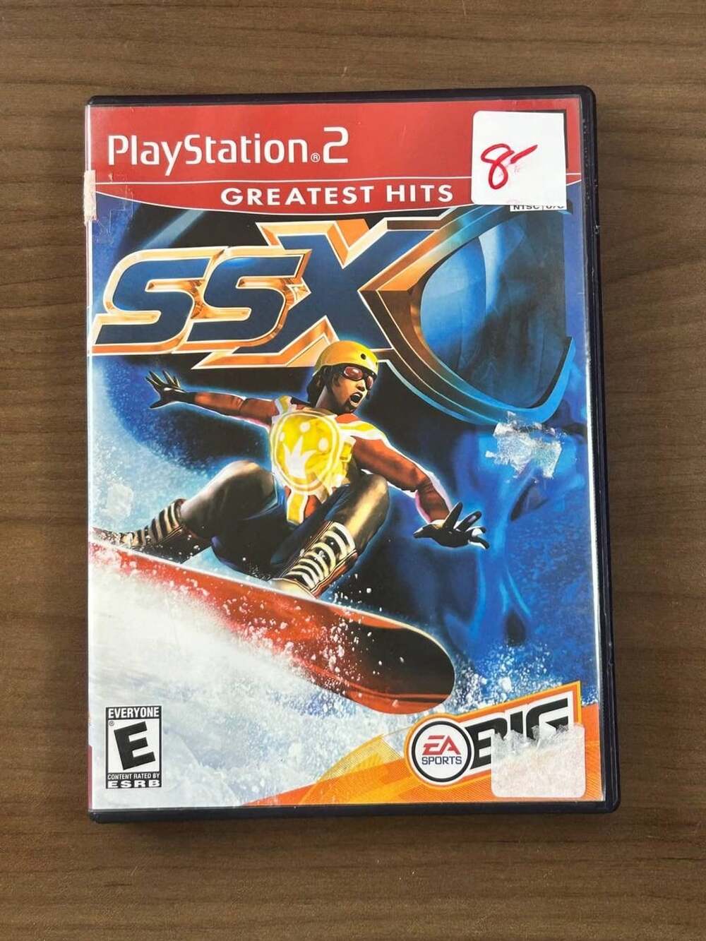 SSX Greatest Hits Sony PlayStation 2 PS2 2000 Game Disc & Case No Manual